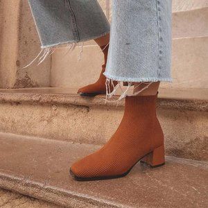 WalkOn By TIJN - Brown/Rust - sz 6